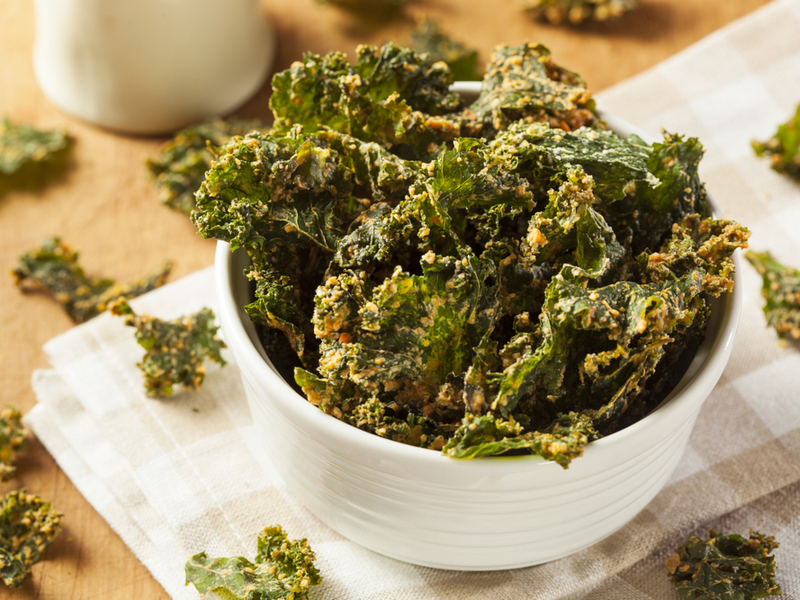 Air-fried Kale Chips