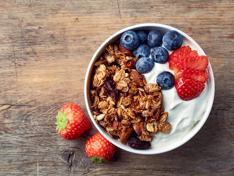 Greek Yogurt and Berries